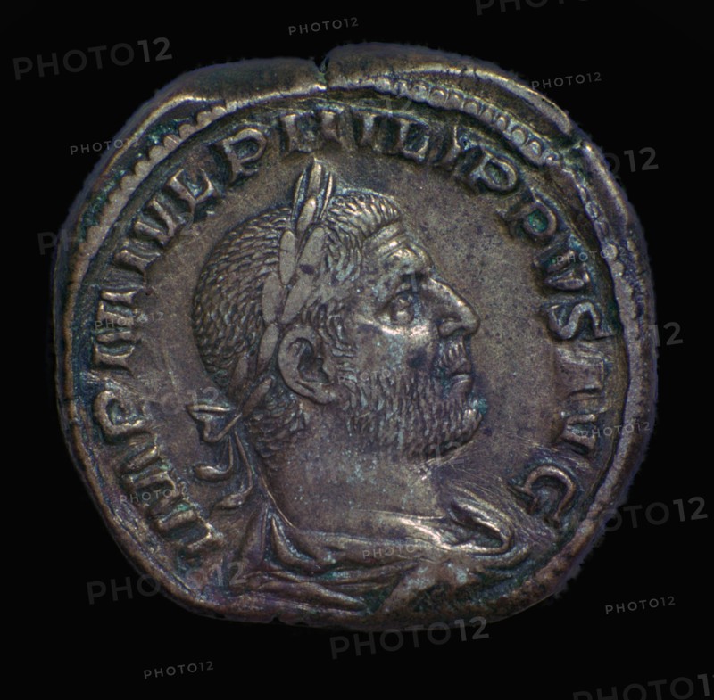 Bronze coin of 'Phillip the Arab'. Artist: Unknown