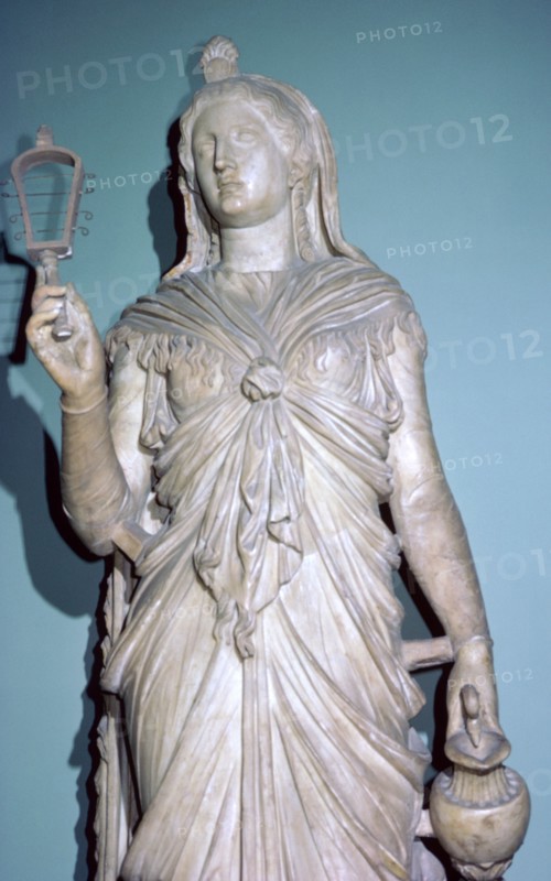 Romanised statue of Isis. Artist: Unknown