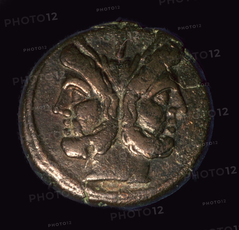 Bronze Roman republican As, 1st century. Artist: Unknown