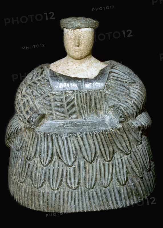 Statuette known as the 'Princess of Bactria'. Artist: Unknown