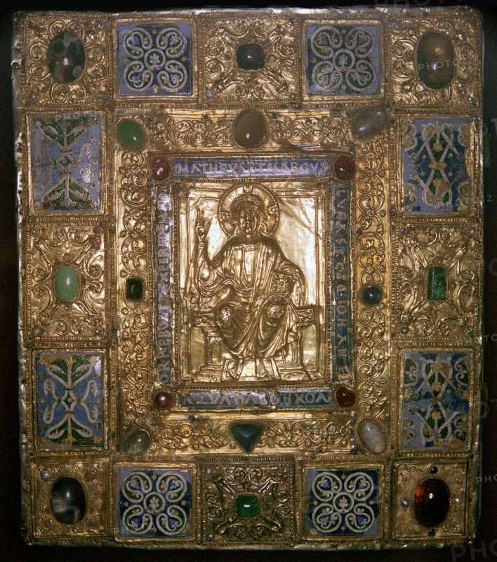 Byzantine gospel-book cover. Artist: Unknown