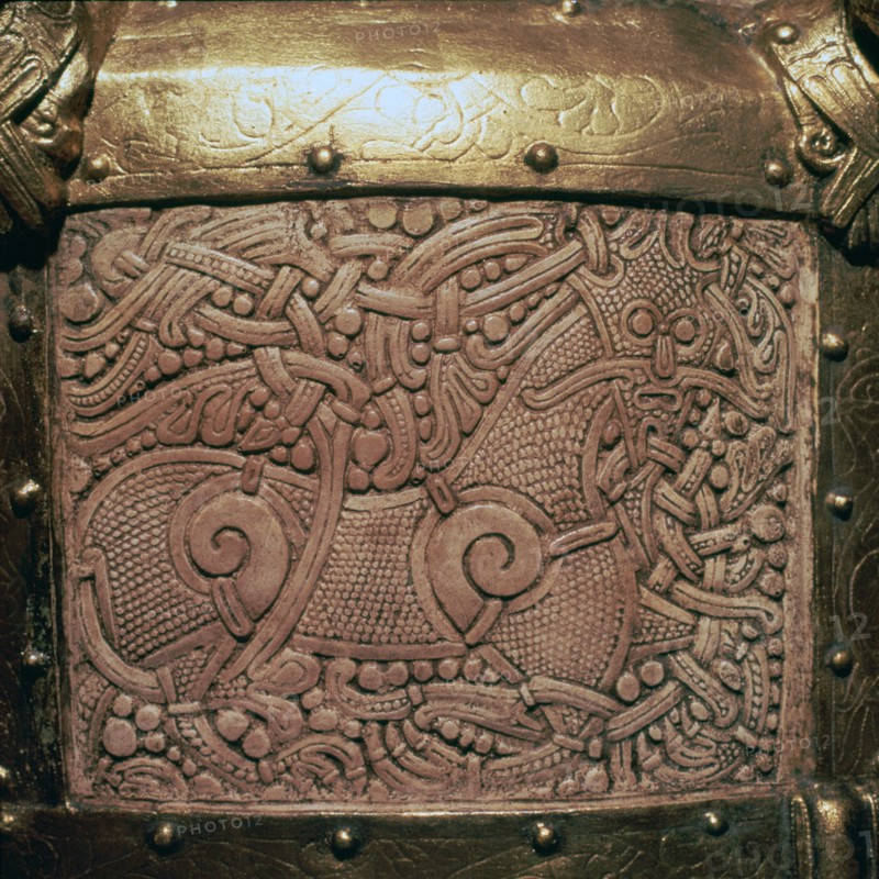Detail of the Cammin Casket. Artist: Unknown
