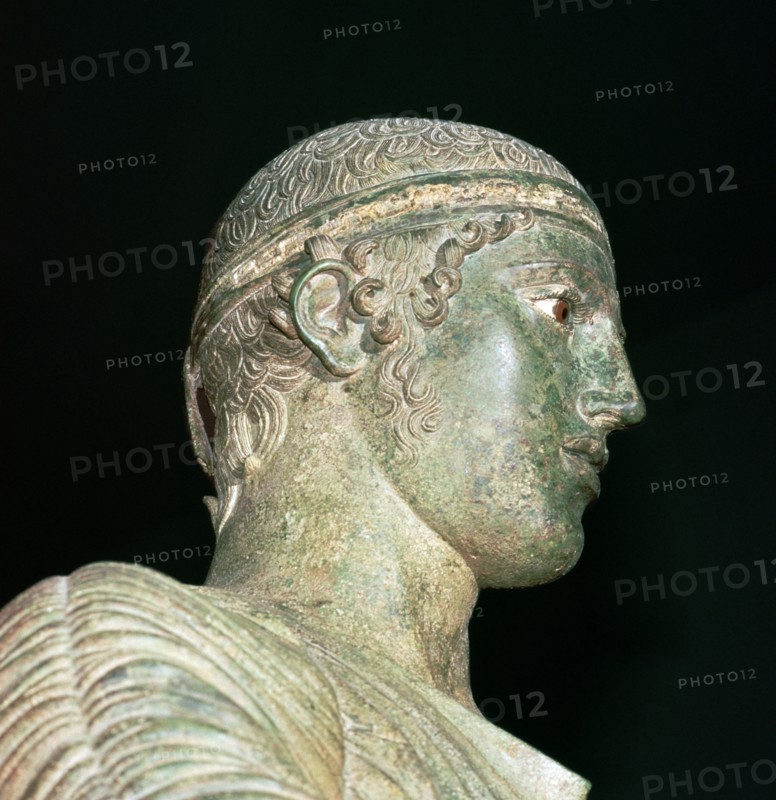 Detail of the Charioteer of Delphi, 5th century BC. Artist: Unknown