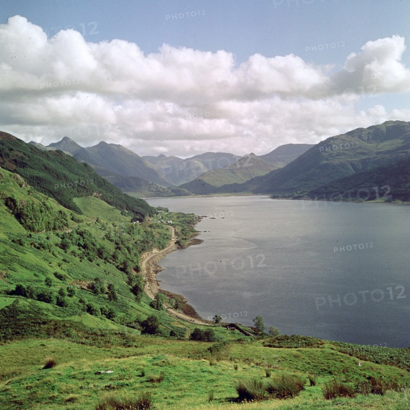 Loch Duick and the Five Sisters of Kintail. Artist: Unknown