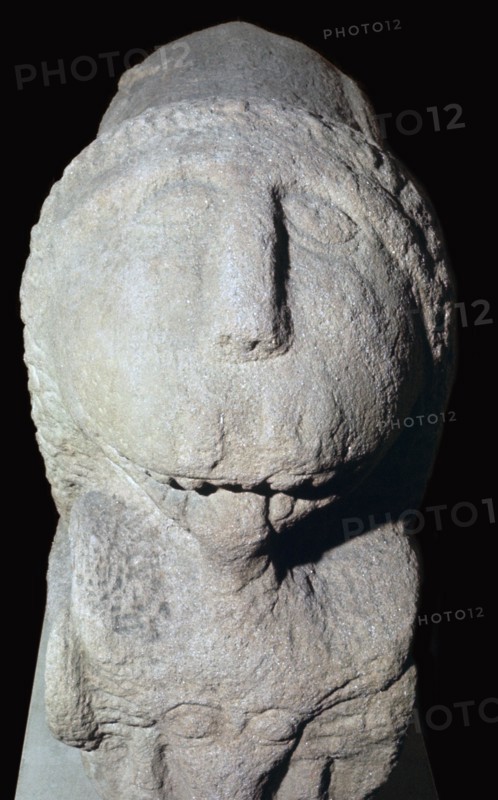 Archaic Roman stone lion. Artist: Unknown