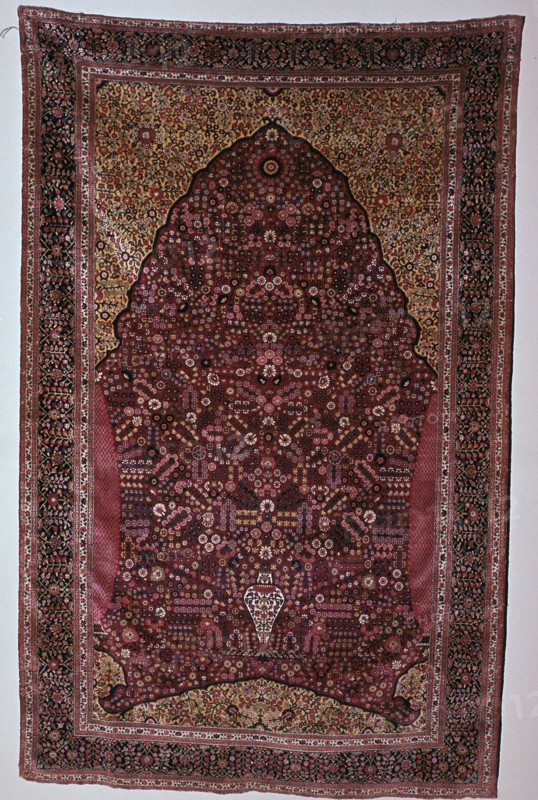South Persian prayer rug, 18th century. Artist: Unknown