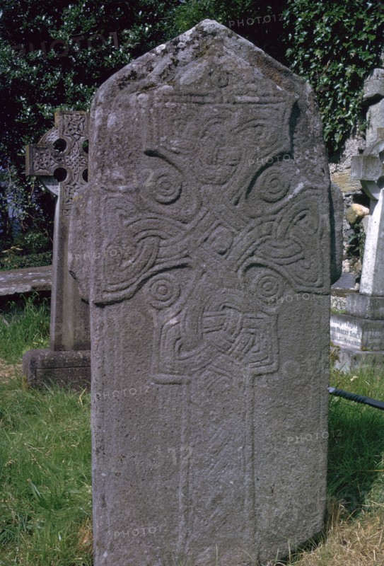 St Mura's cross' in Pahan, 7th century. Artist: Unknown