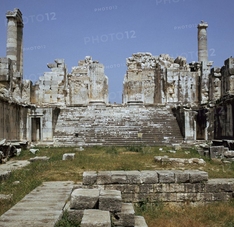 Greek temple of Apollo, 3rd century. Artist: Unknown