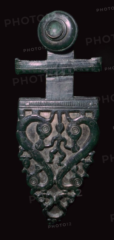 Celtic bronze belt-hook. Artist: Unknown
