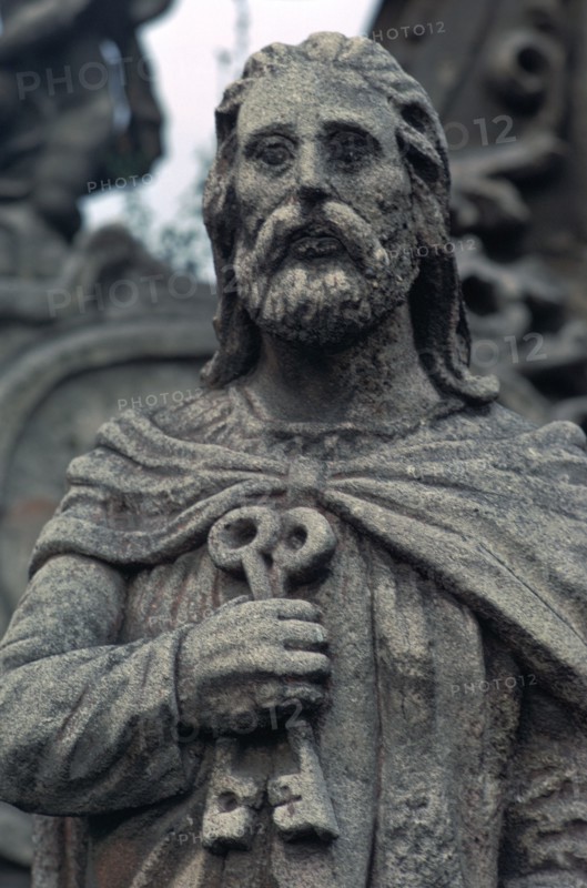 Statue of St Peter. Artist: Unknown