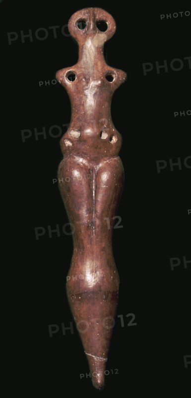 Late Neolithic female figure from Romania, 40th century BC. Artist: Unknown