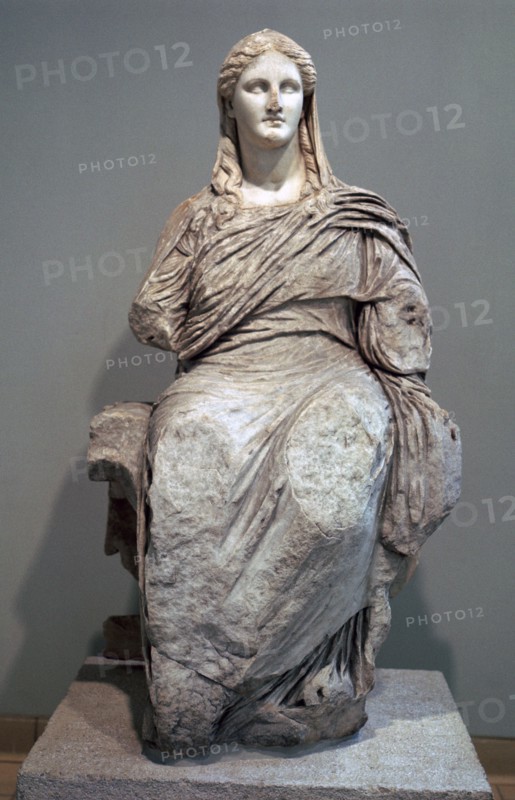 Greek sculpture of Demeter. Artist: Unknown