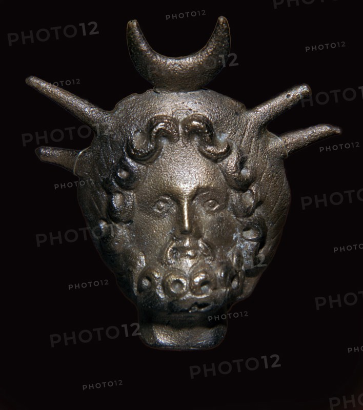 Roman head of Helioserapis. Artist: Unknown