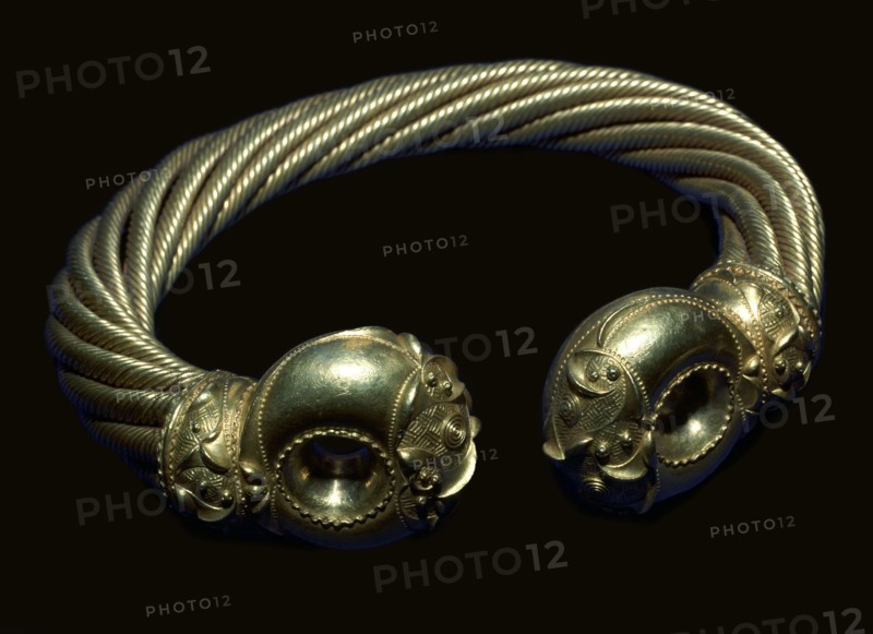 Snettisham Great Torc, Iron Age, c75 BC. Artist: Unknown