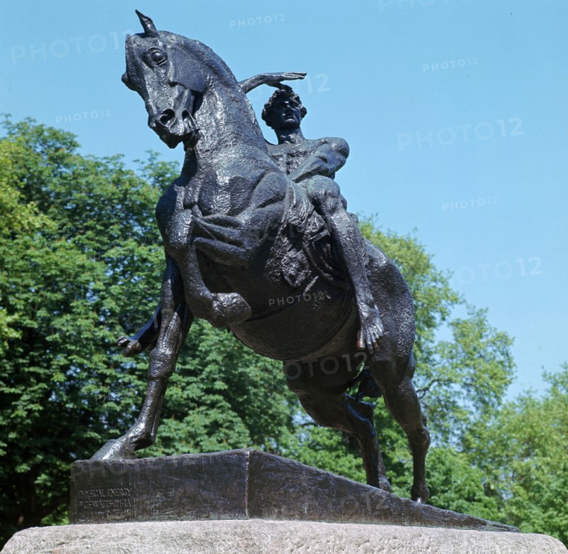 Statue known as Physical Energy, 1900s. Artist: George Frederick Watts