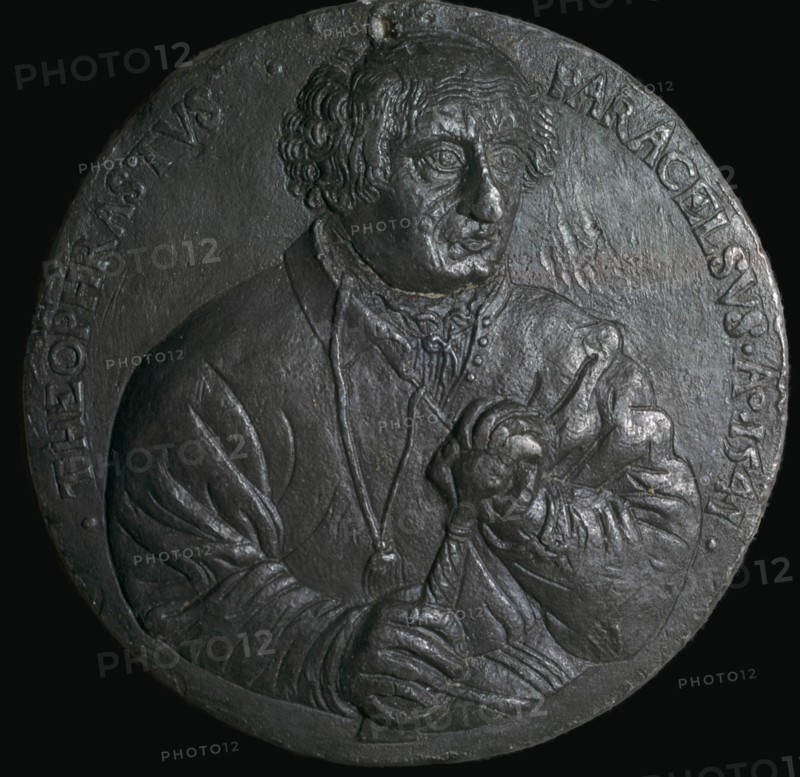 A German medal depicting Paracelsus, 16th century. Artist: Unknown