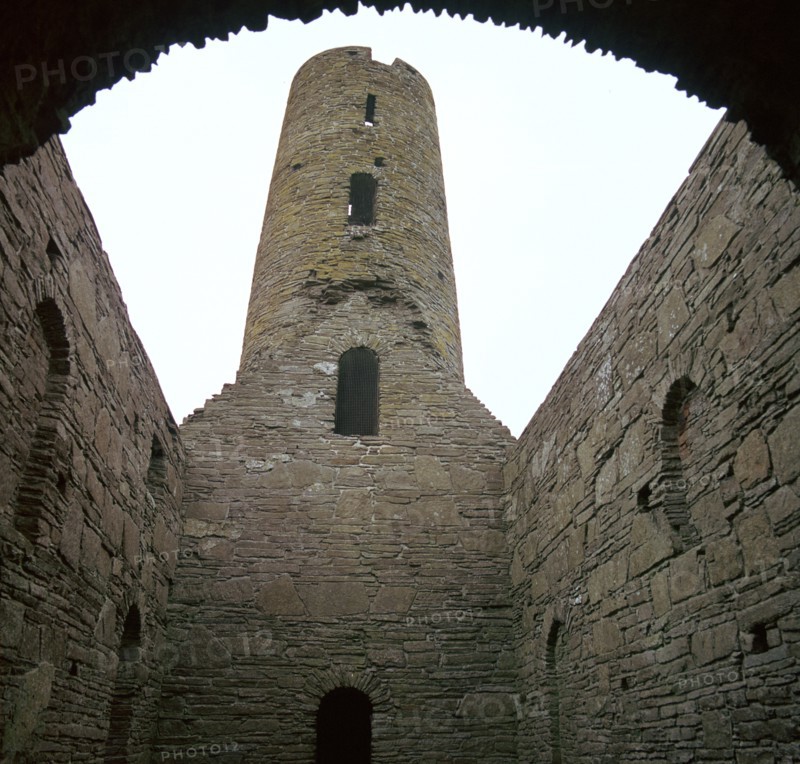The Church of St Magnus on Orkney, 12th century. Artist: Unknown