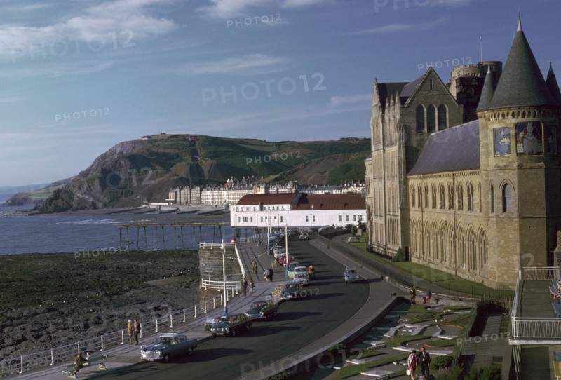 Aberystwyth seafront.