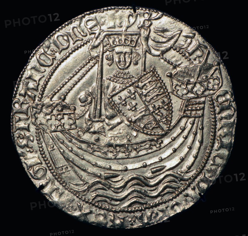 Gold noble of Henry VI, 15th century. Artist: Unknown