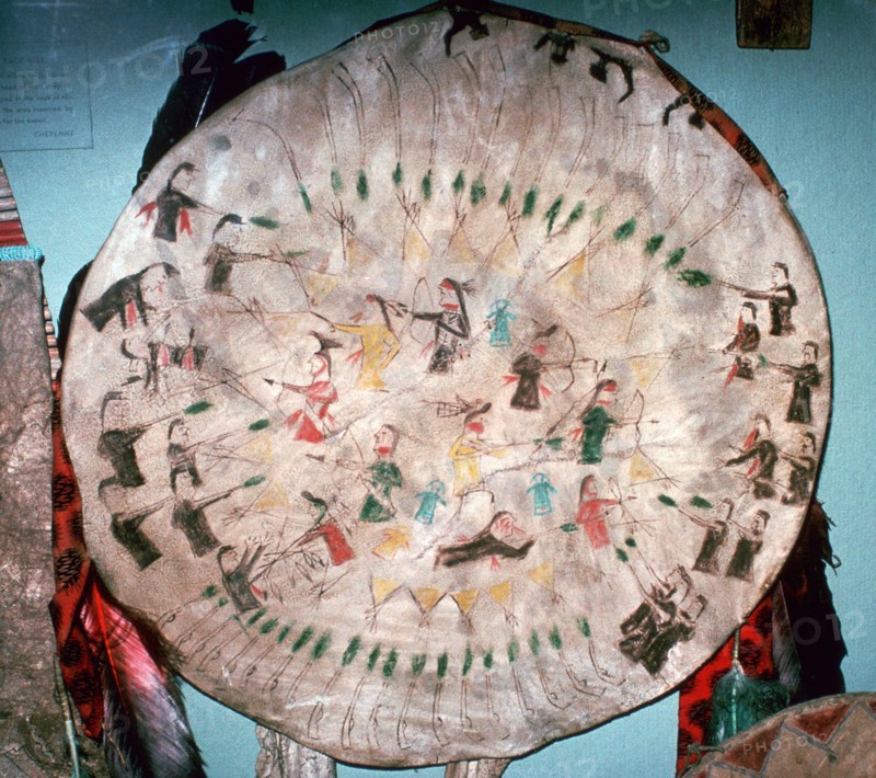 Dakota Native American War Shield Artist: Unknown