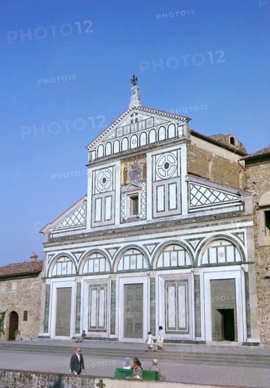 The church of San Miniato al Monte, 12th century. Artist: Unknown