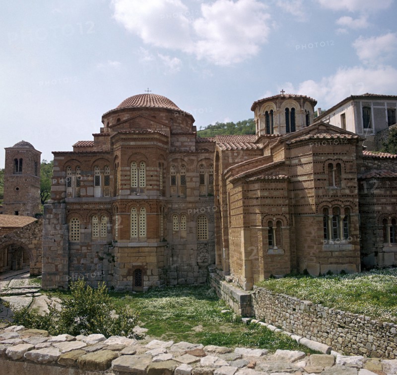 The monastery of Osios Loukas, 10th-11th century. Artist: Unknown