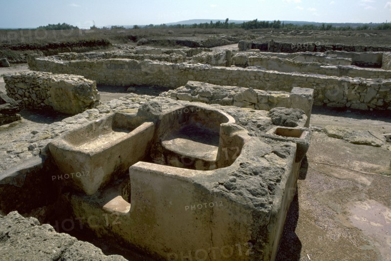 Bath in a Punic Town, 5th century. Artist: Unknown