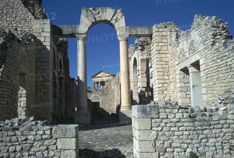 Roman city of Thugga, 2nd century. Artist: Unknown