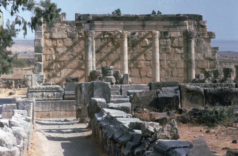 Capernaum Temple, 5th century.