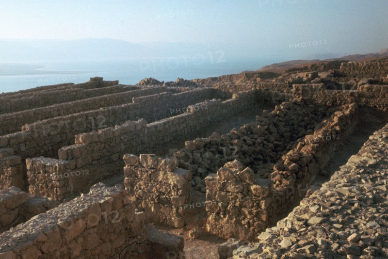 Storerooms in Masada, 1st century BC. Artist: Unknown