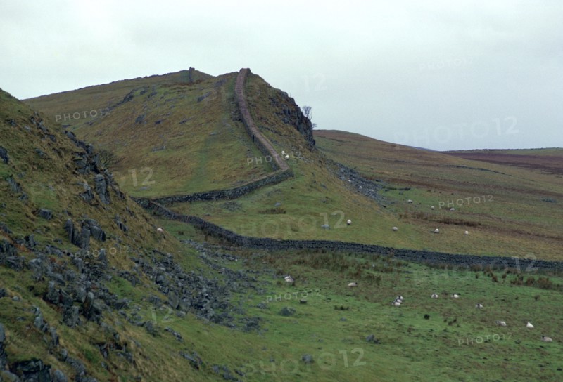 Hadrian's Wall, 2nd century.