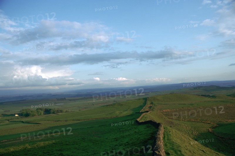 Hadrian's Wall at Sewingshields, 2nd century.