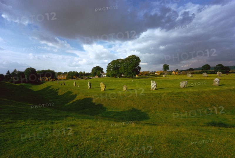 Avebury Standing Stones, 27th century BC.