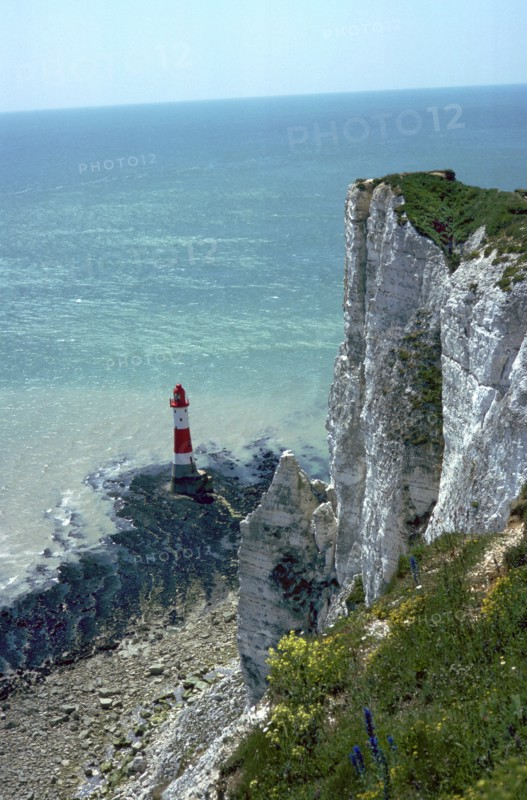 Beachy Head from above.