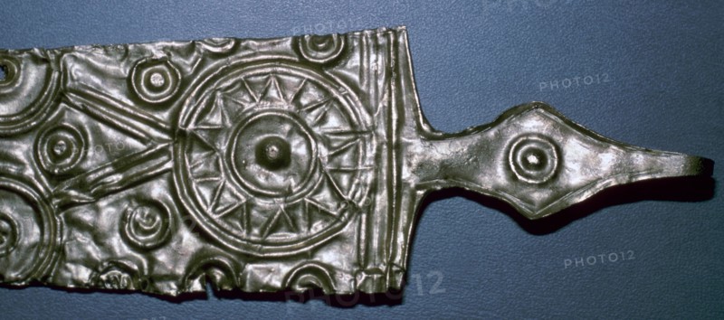 Detail of Celtic Iron Age goldwork, 6th century BC. Artist: Unknown