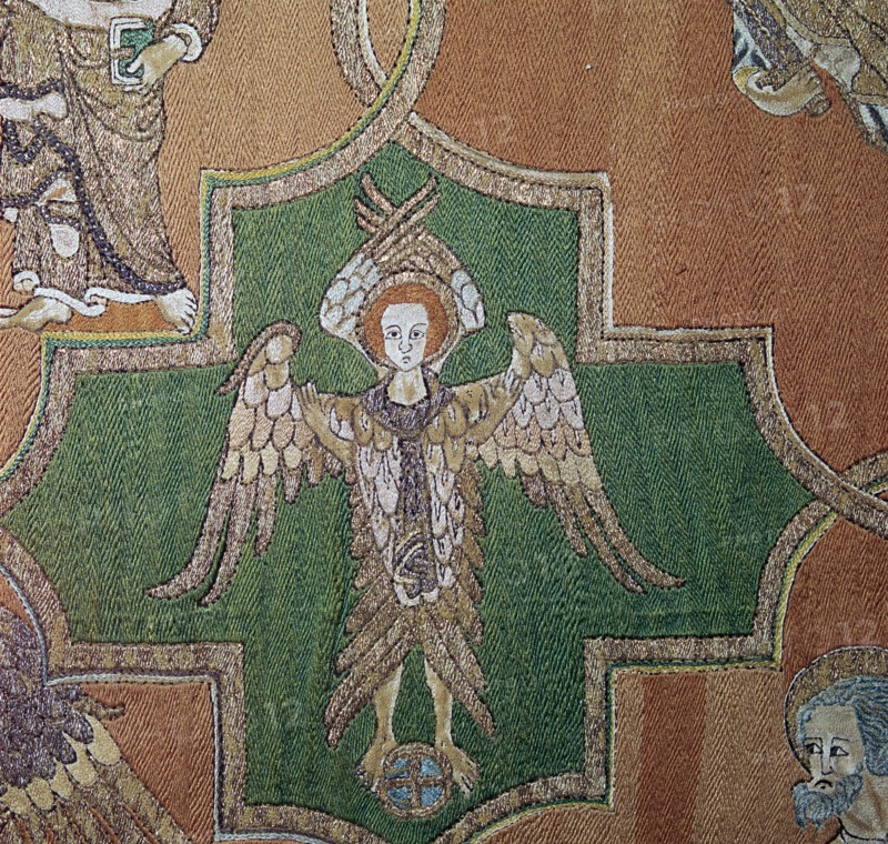Detail from the Syon Cope, 14th century. Artist: Unknown