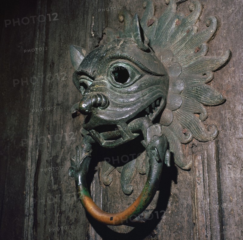Sanctuary Knocker from Durham Cathedral, 12th century. Artist: Unknown