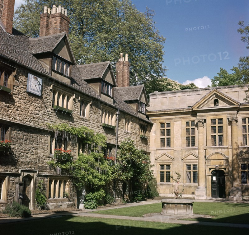 St Edmund Hall in Oxford, 13th century. Artist: Unknown