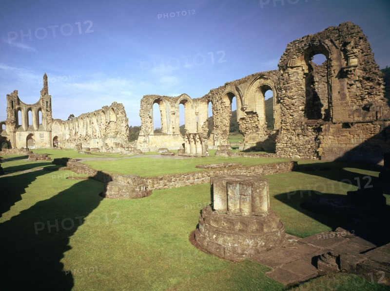 Byland Abbey, 12th century. Artist: Unknown