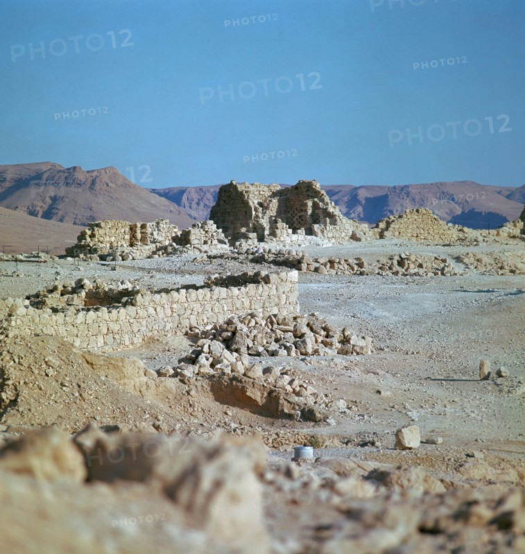 Remains of Herod's palace, 1st century. Artist: Unknown