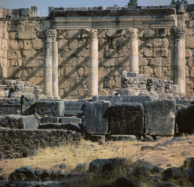 Capernaum Temple, 5th century. Artist: Unknown