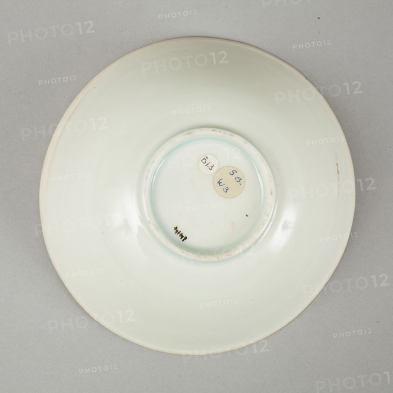 Qingbai glazed deep bowl, Yuan dynasty (1279-1368). Artist: Unknown.