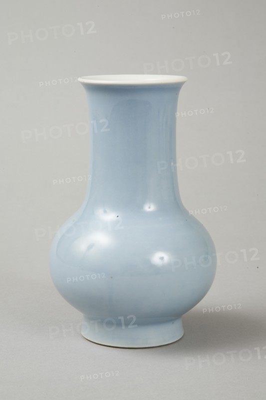 Clair de lune monochrome vase, 19th century. Artist: Unknown.