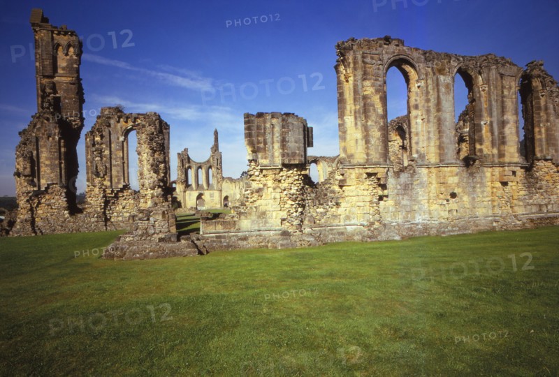 Byland Abbey, Founded 12th Century, Yorkshire, England, 20th century. Artist: CM Dixon.