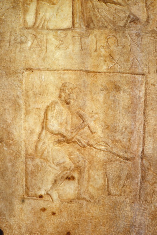 Stone relic of Hephaistos, Roman Smith-God, Turkey, 20th century. Artist: Unknown.