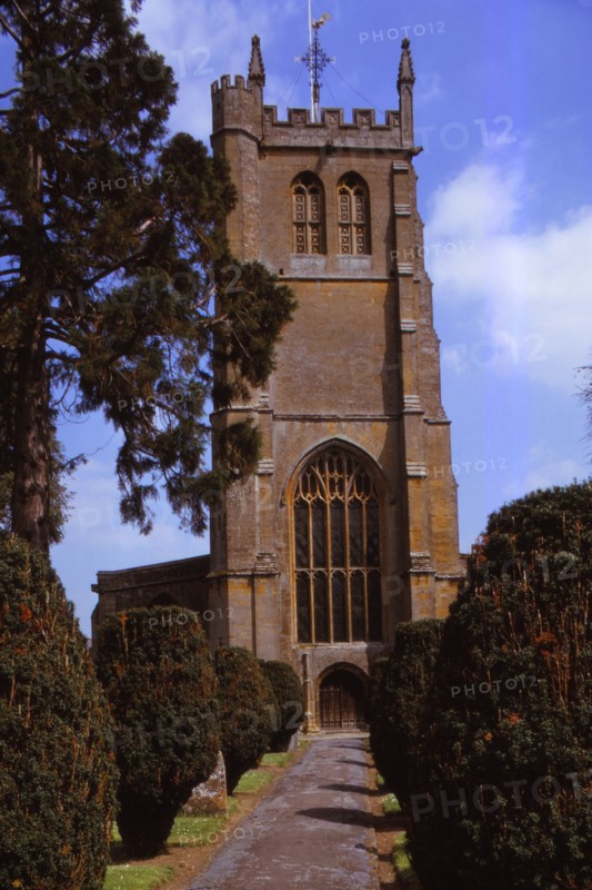 Church of All Saints, Martock, Somerset, 20th century.  Artist: CM Dixon.