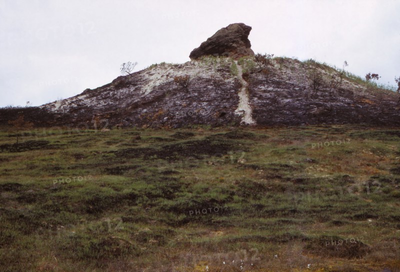 The Agglestone on Godlingstone Heath, Dorset, 20th century. Artist: CM Dixon.