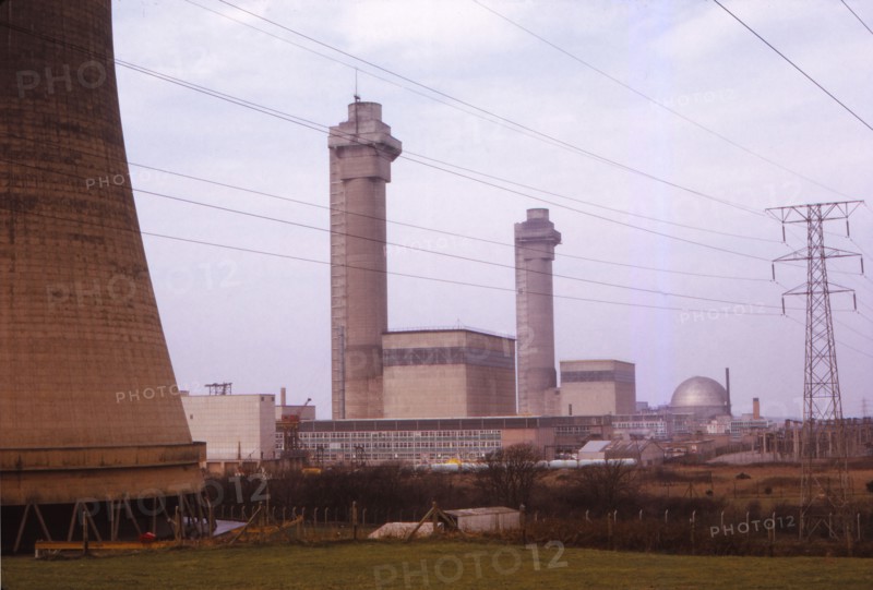 Calder Hall Nuclear Power Station, Cumberland, UK, 20th century. Artist: CM Dixon.