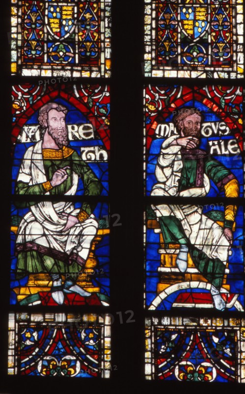 Genealogical Panels, late 12th century, Canterbury Cathedral, England, 20th century. Artist: CM Dixon.