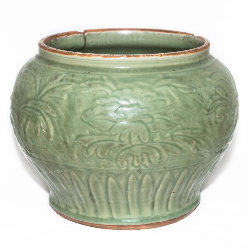 Longquan celadon jar, 14th century. Artist: Unknown.